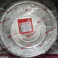 5PCS 4435-P/ 4438-P/ 3416-P/4602-P STAR Disposable Aluminium Foil Tray with Clear Lid Rectangle Roun