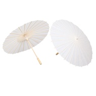 6PCS Paper Parasol Wedding Umbrella Party Favor Bamboo Umbrellas for Bridal Shower Centerpieces Phot