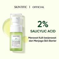 SKINTIFIC - Salicylic Acid Anti Acne Serum 20ml | Moisturizing Removes Acne Scars, Pimples, Exfoliat