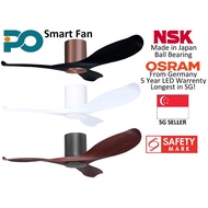 PO ECO Ceiling Fan Blizzard VSPEC-II (43"/52") Blade "06" (WIFI-enable)