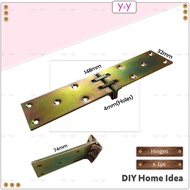 Y&amp;Y Eco Wood Table Top Hinge / Furniture Hinge / Butterfly Hinge / Engsel Perabot (Rainbow)