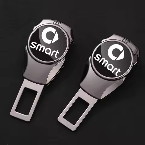 Car Interior Seat belt Clip Metal Extenders Car Accessories For Smart Eq Fortwo Forfour 453 451 452 