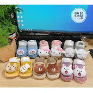 6D anti-slip animal-shaped baby walking shoes, training socks for babies learning to walk