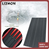 LIZMON 10pcs Floats Buoy Material, Drift Tail Carbon Fishing Float Drifting Feet, Hot 0.8mm~1.5mm 60
