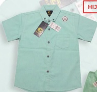 kemeja lengan panjang pria terbaru 2021 baju lebaran baju kerja santai kondangan polos warna hitam m