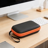 HAN_ Travel Carrying Case Hard Drive Case Hard Drive Carrying Case for Lacie Rugged Mini 1tb-5tb Ext