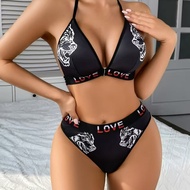 Bikini Lingerie Set New Bikini Sexy Strap Underwear
