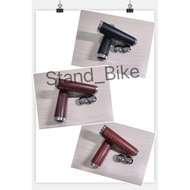 PU leather grips bicycle grips vintage retro pikes brompton 3sixty birdy camp royale fnhon dahon