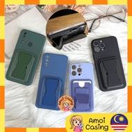 Redmi 9C 10 10A 10C 12 12C 13 13C 14C 15C card slot stand phone case