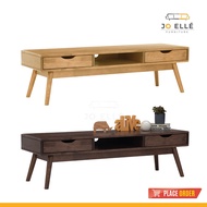 Jo ELLE - Levis TV Cabinet (1.52M) / Media Unit / Solid Oak Wood TV Cabinet / Kabinet TV