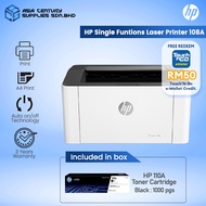 HP 107A 107W 108A 108W Wireless Single Function A4 Mono LaserJet Printer ( Print Wifi )  HP W1107A T
