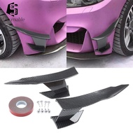 [Serenable] Car Bumper Splitter Canards Rear Front Lip Fins Carbon Fiber Styling for BMW F80 M3 F82 