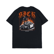 Metal t-shirt Satanic Distro t-shirt Men Women Black SIXCISSORS 666 ACAB