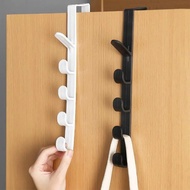 GANTUNGAN FAUS Clothes Hanger Door Cupboard Hat Bag 5 Hooks Multifunctional Clothes Hanger