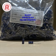 Capacitor ELCO ELKO 10UF 25V 10 UF 25 VOLT