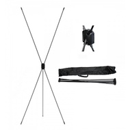 Adjustable X Stand Banner Tarpaulin Stand 2'x6' Adjustable Standee