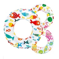 INTEX Rubber Ring Inflatable Mixed Patterns 24 Inches (61 M.) Model 59241