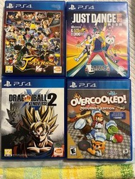 J-stars vs+, just dance 2018, db xv 2, overcooked