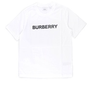 【BURBERRY 巴寶莉】徽標印花棉質 T-Shirt (白色) XS/ 平行輸入