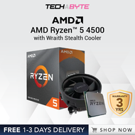 AMD Ryzen 5 4500 Desktop Processors with Wraith Stealth Cooler