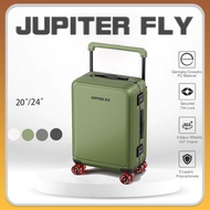 JUPITER FLY Wide Trolley Luggage Large Capacity Suitcase TSA Password Boarding Box Travel