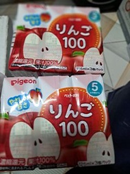 Pigeon 蘋果100%果汁 125ml x 6包