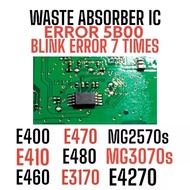 CANON E400/E410 WASTE ABSORBER IC E460/E470/E480/MG2570S/3070S/E3170/3370/4270/4570