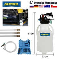 AUTOOL 6L/8L Pneumatic Brake Bleeder Pumping Fluid Pump Kit Oil Change Purge Tank Tubes Repair Tools