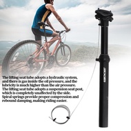 UPALDHOU Bike Dropper Post with Hydraulic Suspension Seatpost for Road DH FR AM XC Riders 7075 Alumi