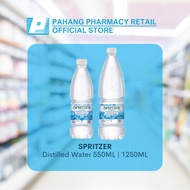 SPRITZER Distilled Water 550ML | 1250ML