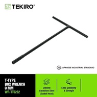 TEKIRO T-TYPE SOCKET 8 10 12 14 17 19 MM / BLACK T SOCKET KEY / TOOLS - TOOLS