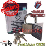 [FREE DELIVERY _ORIGINAL V3💥💢 ] FINLAND SHIELD Padlock V3 Version + GIFT🎁🎁