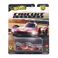 Hot Wheels Premium Circuit Legends Ferrari 499P Red