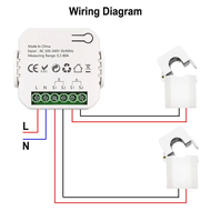 Tuya Smart Life ZigBee Energy Meter Bidirectional with Clamp CT App Monitor Solar Power80A110V 240VA