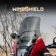 For Honda NX500 NX400 NX 500 NX 400 2024 2025+ Motorcycle NX 500 Heighten Windscreen Windshield Wind
