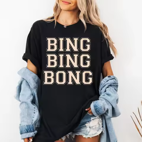 Bing Bing Bong Jonas Concert Tee,joe Jonas Meme Tee Halftone Tee, Funny Jonas Brothers Shirts, Retro