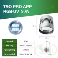 Đèn led lon Week RGB T series T70 / T90 Pro rọi mini rocket led UV bể cá tép thủy sinh store2