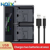HQIX Suitable for Olympus D-230 370 380 390 40 Camera CRV3 Battery Dual Charge Charger