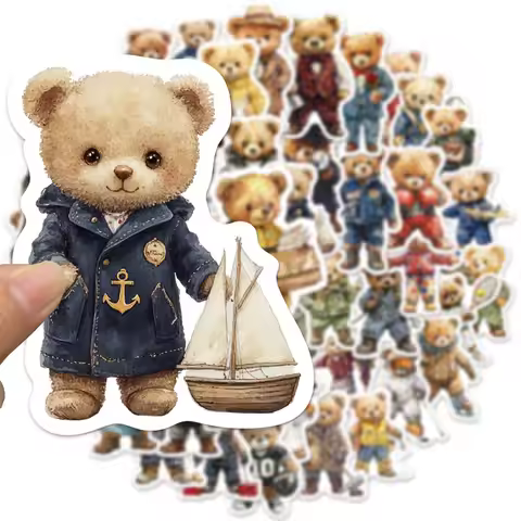 50PCS Polo Mascot Graffiti Stickers DIY Luggage Skateboarding Motorcycle Waterproof Stickers
