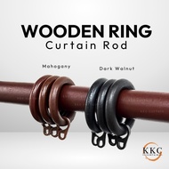KKC Wooden Ring/ Gelang Langsir Kayu/Ring Langsir Ready Stock