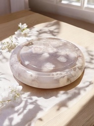 櫻花瑪瑙手鐲 瑪瑙手鐲仙女色紫冰底粉炸花正鐲套鐲61-62可戴