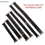 [WoodAron] 41/51Pin HDTV LCD LED Ribbon Cable 4K VBYONE FFC Screen Flex Cable Display Screen Connect