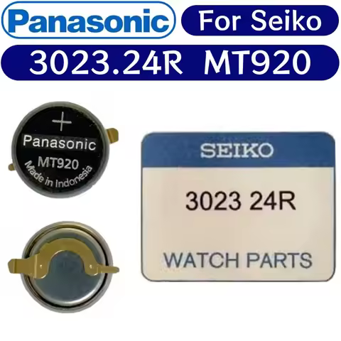Panasonic MT920 3023.24R Battery 3023 24R For Seiko watch 7M12 7M15 7M22 7M42 7M45 V121 V122 V121A V