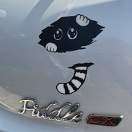 縫縫生物 防水貼紙 車貼 汽車貼紙 擋風玻璃 烤漆面 撕除不殘膠