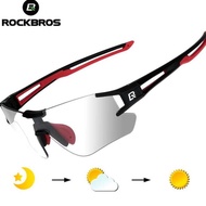 Rockbros Photochromic Lens Sports Bicycle Glasses - 10112