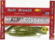 Bait Breath Worm Lure U30 Fishtail 4.5#106 Watermelon/Seed
