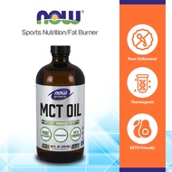 NOW Sports Nutrition, MCT (Medium-chain triglycerides) Oil 14 g, Weight Management, Liquid, 16-Ounce
