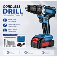 Cordless Drill Batteri Drill Cordless Hammer Drill Cordless Impact Drill Screwdriver 电钻