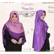 Khimar Naimah 2 Tone 2 Colors Shari | Khimar Naimah 2 tone 2 warna Syari