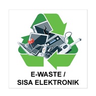 Recycle Sticker / Pelekat Kitar Semula E-Waste